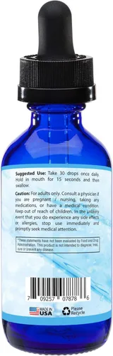 Miniatura 4 de Sal disódica de pirroloquinolina quinona de 20 mg, botella de 4 onzas líquidas, 200 porciones, alta biodisponibilidad, absorción rápida, probada por