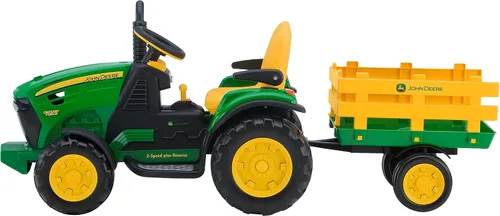 Miniatura 8 de Peg Perego John Deere - Tractor de fuerza terrestre con remolque de 12 voltios para montar