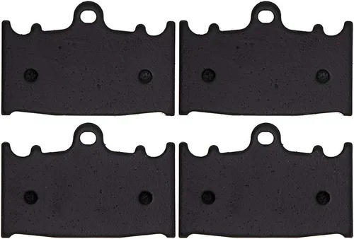 Miniatura 6 de NICHE Juego Pastillas de Freno para Suzuki SV1000S Katana 650 Kawasaki Versys 1000 69100-16852 Delanteras Traseras Orgánicas