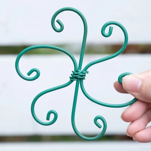 Miniatura 5 de Yohsnor 5 ganchos de soporte para plantas Monstera - 4.1 x 4.4 pulgadas, estabilizadores flexibles duraderos para plantas de interior, soportes
