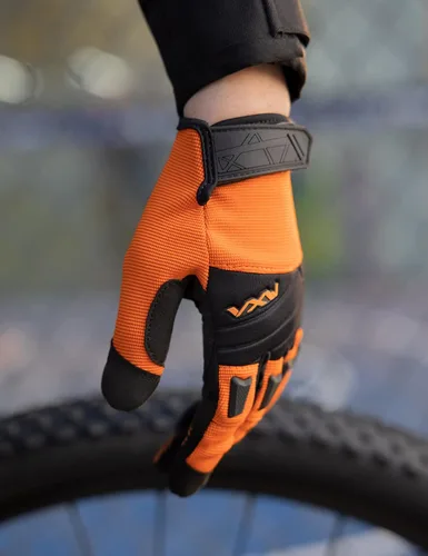 Miniatura 9 de VXW Guantes de bicicleta de montaña para hombre, guantes de ciclismo para nudillos, pantalla táctil transpirable para MTB Motocross Racing Dirtbike