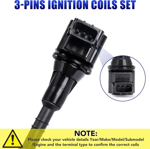 Miniatura 6 de Juego de 8 bobinas de encendido para Nissan Titan Truck 5.6 V8 2004 2005 2006, Nissan Armada 2005 2006, Infiniti QX56 2004-2006, Nissan Pathfinder