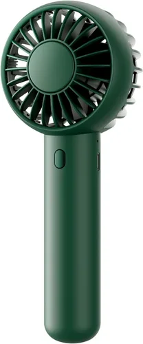 Miniatura 8 de Gaiatop Mini ventilador portátil, pequeño y potente, diseño lindo de 3 velocidades, ventilador de mano personal y escritorio con base, ligero