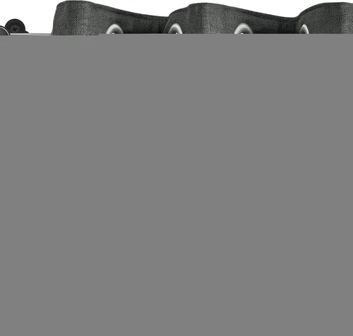 Miniatura 46 de Fcosie Cortinas opacas de lino 100 % opacas de 50 pulgadas de ancho x 63 pulgadas de largo, paneles de cortina con ojales para sala de estar