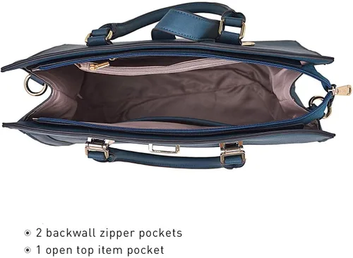Miniatura 5 de Bolso de mano para mujer con solapa, bolso de hombro con correa, bolso de mano con asa superior, bolso tote, bolso satchel, monedero, bolso
