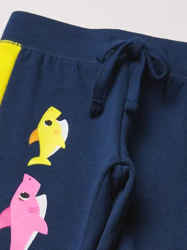 Miniatura 6 de Pinkfong - Sudadera con capucha para bebé, diseño de tiburón, camiseta y pantalón deportivo de 3 piezas, juego de traje de atletismo para niños