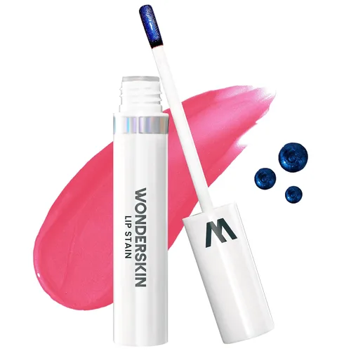 Miniatura 34 de Wonderskin Wonder Blading Mancha de Labios Todo el Día Mascarilla Despegable y Kit Revelador - Tinte de Labios Nude Duradero e Impermeable, Kit