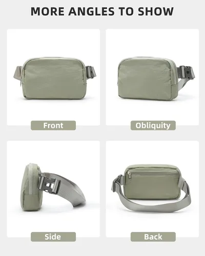 Miniatura 6 de Cinturones de moda para mujeres y hombres, A-gris verde, Deportes
