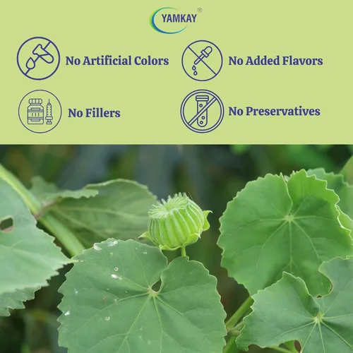 Miniatura 5 de Abutilon Indicum Abutilon indio Malva india Polvo Thuthi Ilai Polvo de Atibala (300 GM)