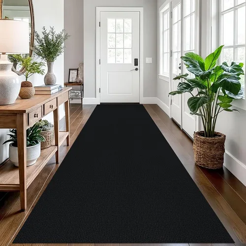 Miniatura 141 de EARTHALL Alfombra pequeña de 2 x 3 pies, lavable para entrada, antideslizante, trenzada, alfombra para puerta interior y exterior, alfombra tejida