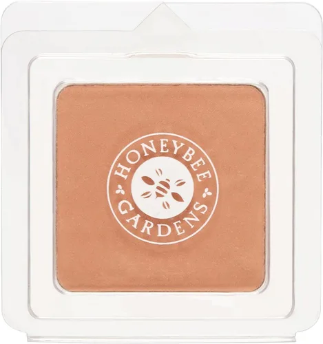 Miniatura 10 de Honeybee Gardens Recambio de base de polvo mineral prensado, bronceado medio, cobertura de luz ajustable, base de polvo prensado mate, hecha sin