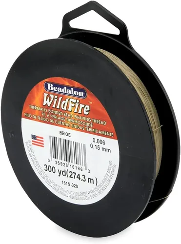 Miniatura 57 de Beadalon Wildfire Ultra - Beading Thread, Beading Supplies for Crafters, Jewelry Makers, Beaders. Braided Fishing Line