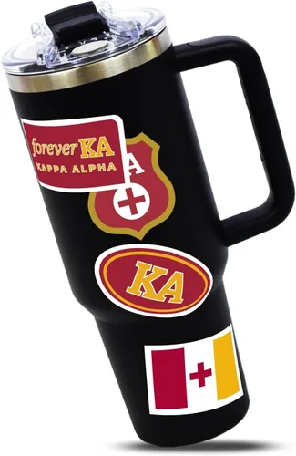 Miniatura 3 de Hojas de calcomanías Fraternity Kappa Alpha – Calcomanías de vinilo diseñadas a medida de la marca Fraternity con diseños oficiales, adhesivo