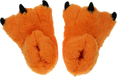Miniatura 4 de FEETMOJI Pantuflas familiares con garra de oso, pantuflas novedosas de garra de monstruo, para niños, jóvenes y hombres y mujeres, para disfraz