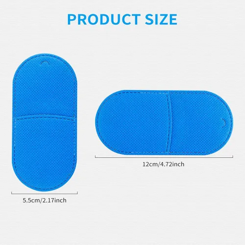 Miniatura 3 de 12 parches para ojos para gafas, parche médico de tela no tejida reutilizable para adultos y niños, ojo izquierdo y derecho, parche para gafas