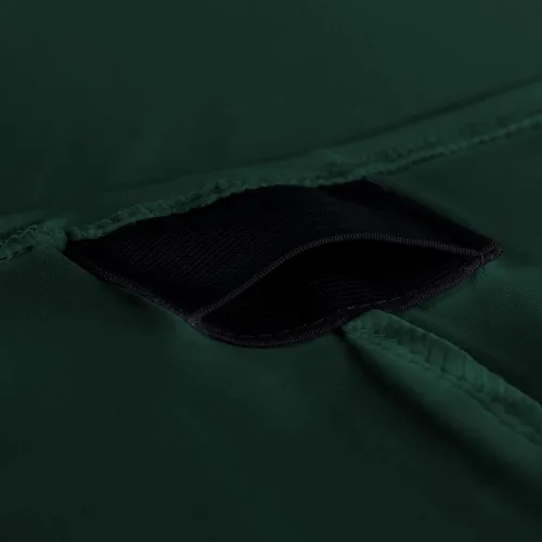 Miniatura 6 de Paquete de 2 manteles de elastano elásticos de elastano verde cazador de 4 pies para mesas rectangulares, eventos, bodas, banquetes y fiestas