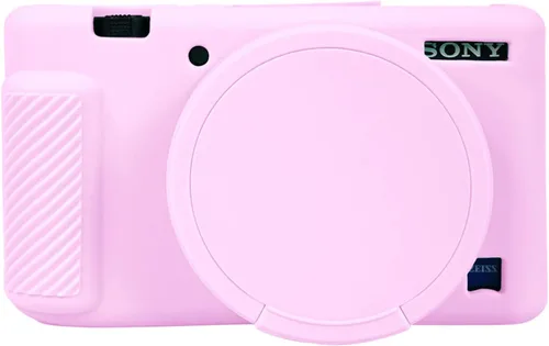 Miniatura 13 de Funda para cámara Sony ZV-1, ZV1, funda de silicona para cámara con tapa extraíble para lente digital Sony ZV 1, color negro
