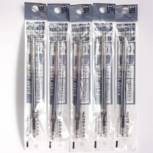 Miniatura 2 de Pentel Recambio de tinta negra de 0.016 in (XLRN4-A), para bolígrafo retráctil EnerGel (BLN74-A), 5 unidades en total (importación de Japón)