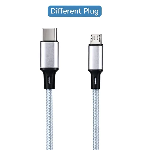 Miniatura 2 de Smays Cable de carga de 6 pies para Kindle Paperwhite de 11.ª generación, Kindle Oasis, Fire HD 10 y tabletas Fire, cable combinado micro USB