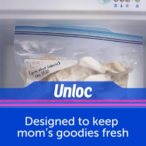Miniatura 3 de Ziploc Bolsas para congelador de almacenamiento de alimentos de 2 galones, fáciles de abrir y cerrar, 10