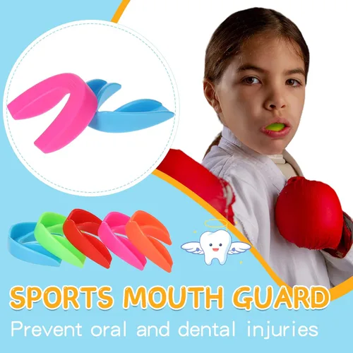 Miniatura 2 de Konohan 50 protectores bucales juveniles para deportes, niños y niñas, protectores bucales para niños, boquillas, deportes, para boxeo, hockey