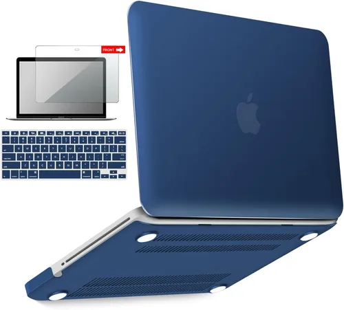 Miniatura 11 de IBENZER Compatible con MacBook Pro de 13 pulgadas A1278 Release 2012-2008, carcasa rígida de plástico con teclado y cubierta de pantalla para Apple