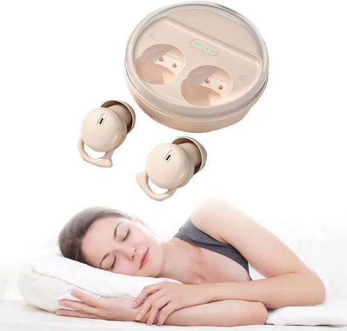 Miniatura 8 de Auriculares inalámbricos para dormir pequeños con Bluetooth pequeños para dormir de lado, auriculares Bluetooth para dormir de lado