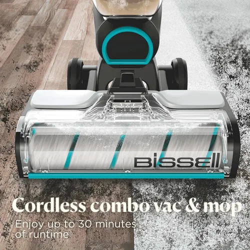 Miniatura 2 de Bissell CrossWave Cordless Max Aspiradora y Fregona Todo en Uno, Aspira, Friega y Seca, Limpiador para Pisos Duros y Alfombras, Aspiradora
