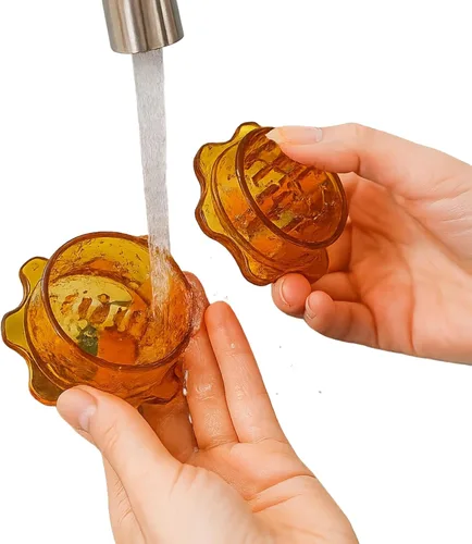 Miniatura 6 de Angel's Peel Lounge Picadora de ajo, molinillo manual de ajo para preparación rápida de comidas, herramientas de cocina para picar ajo, jengibre