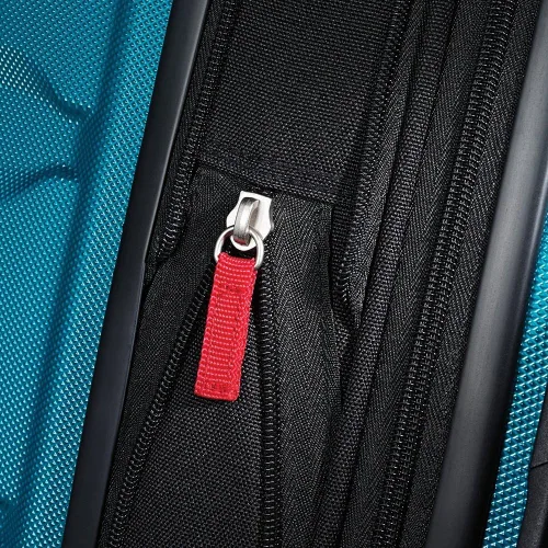 Miniatura 4 de Samsonite Omni - Juego de 3 piezas con accesorios para equipaje Azul Caribe Equipaje rígido con ruedas
