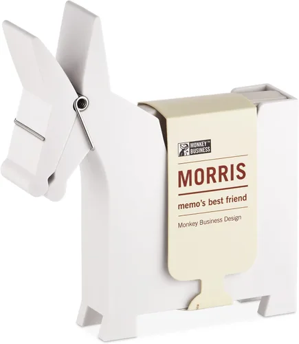 Miniatura 11 de Soporte para notas de la marca Monkey Business en forma de burro. Todos los mensajes del escritorio en un solo lugar, con el diseño en negro