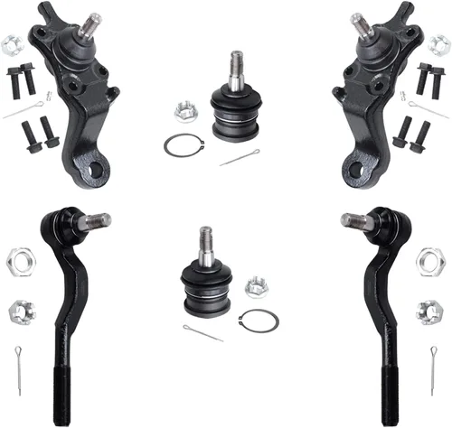 Miniatura 232 de Detroit Axle – Kit de suspensión delantera para Hyundai 2013-2018 Santa Fe 2 enlaces de barra de estabilizador 4 varillas de amarre interiores