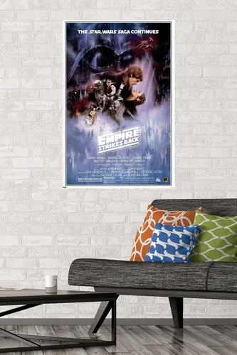 Miniatura 2 de Trends International Star Wars: The Empire Strikes Back - Póster de pared de una hoja de 2, 24 x 36 pulgadas, versión sin marco