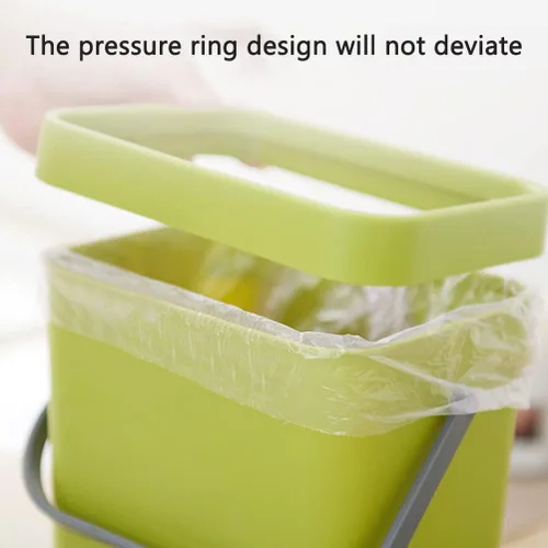 Miniatura 5 de Contenedor pequeño de compostaje de cocina de 3 litros, contenedor para encimera del hogar con tapa para compostador de basura (A)