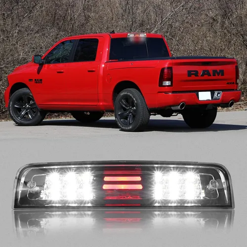Miniatura 27 de Tercera tercera luz de freno trasera compatible con Chevy Trailblazer GMC Envoy Buick Rainier Ascender Bravada Center Cargo Trasera LED de montaje