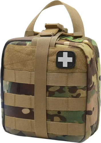 Miniatura 11 de Kit de primeros auxilios médico - Kit Rip-Off 180 piezas resistente al agua Kit de emergencia para camping, senderismo, hogar, exterior, camión