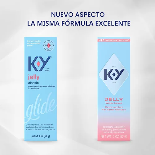 Miniatura 8 de K-Y Jelly Lubricante a base de agua para sexo, lubricante anal, lubricante personal a base de agua no graso, lubricante sexual compatible con el pH