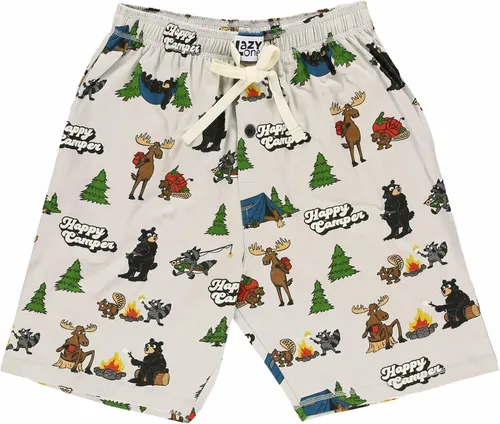 Miniatura 123 de Lazy One - Pantalones cortos de pijama para hombre, ropa de dormir