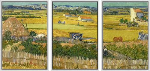 Miniatura 144 de Lienzo decorativo para pared - cuadro con estampado Giclée para decoración del hogar Noche estrellada sobre el Ródano