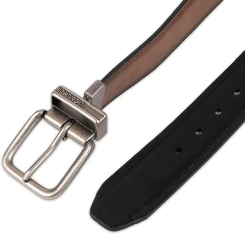 Miniatura 5 de Columbia Cinturón de mezclilla casual reversible dos en uno para hombre