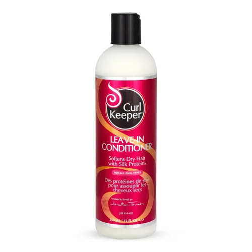 Miniatura 8 de Curl Keeper Acondicionador en crema para cabello rizado, 3.4 onzas líquidas, acondicionador diario ligero para todo tipo de rizos, hidratante