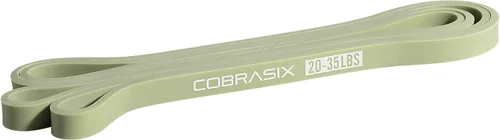 Miniatura 11 de COBRASIX Resistance Bands for Working Out, Light Stretching Bands, Long Loop Exercise Bands for Strength Training, Pull Ups Assistance, Physical