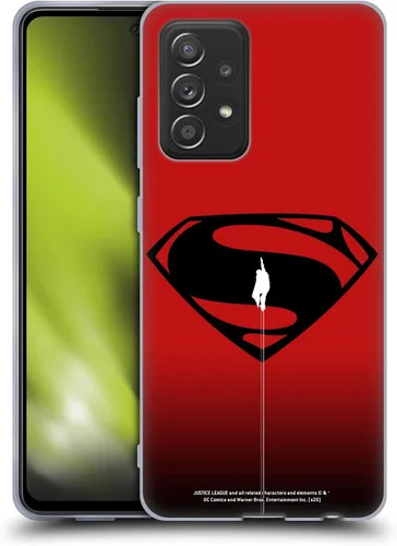 Miniatura 8 de Head Case Designs Funda de gel suave con licencia oficial de la Justice League Movie Man of Steel Superman Logo Art compatible con Galaxy A52 / A52s