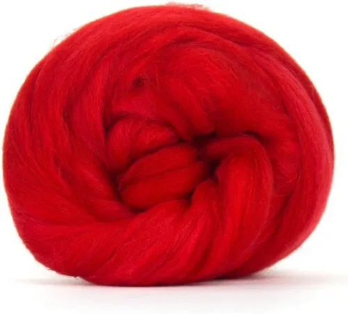 Miniatura 14 de Revolution Fibers Lana Merino para hilar Lana superior peinada Premium 22 micrones, perfecta para proyectos de fieltro, hilado, colgantes