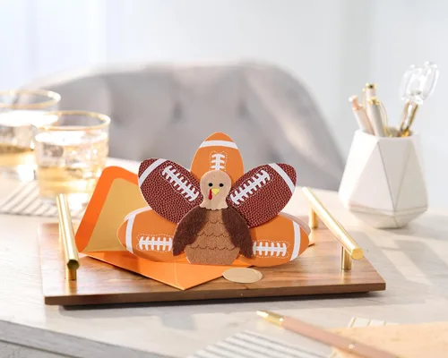 Miniatura 6 de Papyrus Tarjeta de Acción de Gracias para niños (Let the Gobbling Begin)