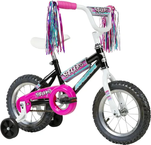 Miniatura 11 de Bicicleta Magna Sapphire de Dynacraft - Estructura de acero resistente, frenos de mano delanteros y traseros, asiento ajustable, pataneador - Ideal