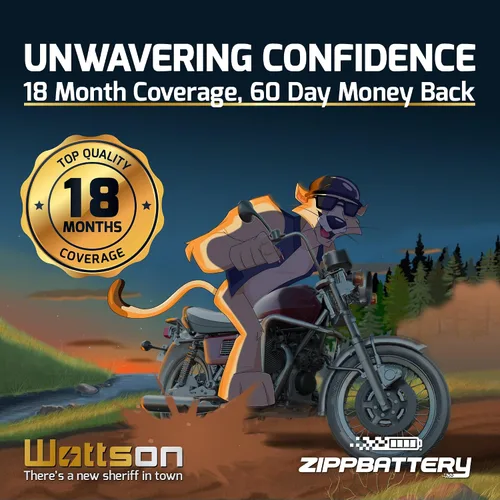 Miniatura 5 de ZIPPBATTERY 24HL-BS Reemplazo de batería de 12 V 27 Ah sin mantenimiento para ATV, motocicleta, motos acuáticas, scooter, UTV y más, terminal