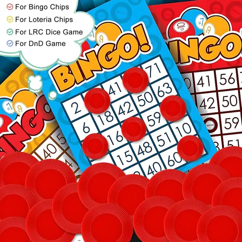 Miniatura 7 de Coopay 600 fichas de póquer de plástico, fichas de bingo, contadores de aprendizaje a granel, discos de póquer, marcadores de conteo