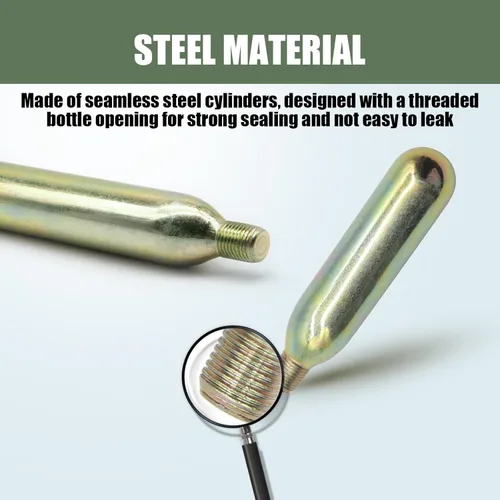 Miniatura 3 de Cartucho de CO2 de 0.85 oz para chaleco salvavidas, kit de reparación de chaleco salvavidas PFD automático/manual, cartucho de metal para cartuchos