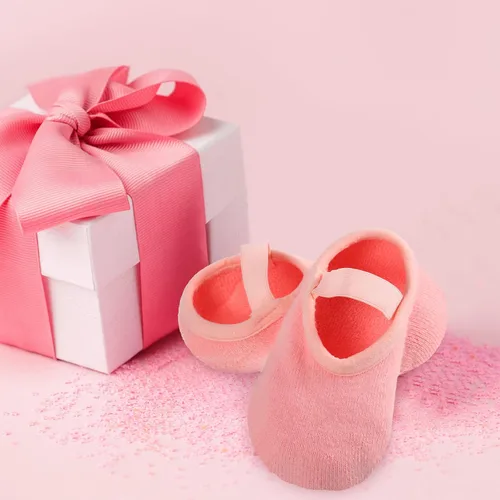 Miniatura 5 de 8 pares de calcetines gruesos antideslizantes para bebé con correa para bebés recién nacidos calcetines antideslizantes adecuados para niños y niñas